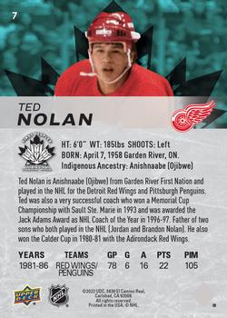 2023 Upper Deck First Peoples Rookie Cards #7 Ted Nolan Back