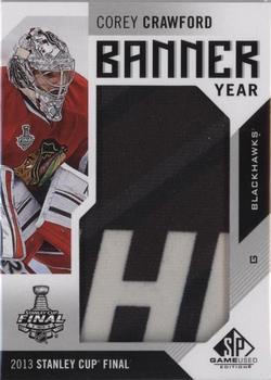 2016-17 SP Game Used - Banner Year Achievement #BSC-CC Corey Crawford Front
