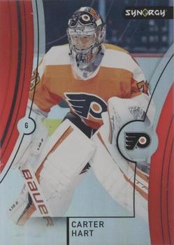 2021-22 Upper Deck Synergy - Red #49 Carter Hart Front