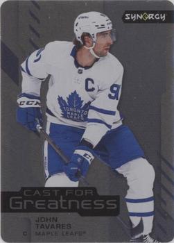 2021-22 Upper Deck Synergy - Cast for Greatness #CG-19 John Tavares Front