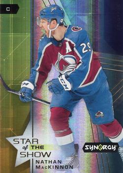2021-22 Upper Deck Synergy - Star of the Show #SOS-5 Nathan MacKinnon Front