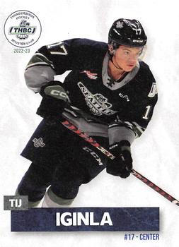 2022-23 Seattle Thunderbirds (WHL) Booster Club #NNO Tij Iginla Front