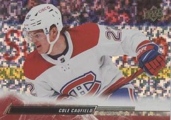 2022-23 Upper Deck - Speckled Rainbow Foil #95 Cole Caufield Front