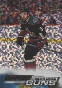 2022-23 Upper Deck - Speckled Rainbow Foil #491 Michael Carcone Front