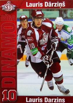 2009-10 Dinamo Riga #4 Lauris Darzins Front