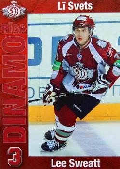 2009-10 Dinamo Riga #11 Lee Sweatt Front