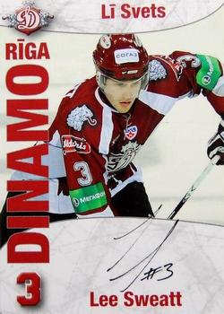 2009-10 Dinamo Riga #31 Lee Sweatt Front