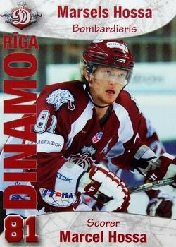 2009-10 Dinamo Riga #46 Marcel Hossa Front