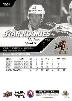 2022-23 Upper Deck AHL #124 Nathan Smith Back