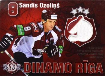 2009-10 Dinamo Riga - Game Used Jersey 