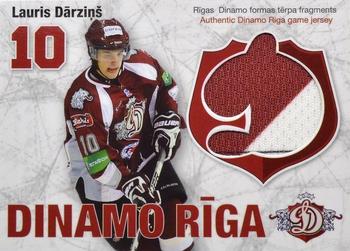 2009-10 Dinamo Riga - O! Karte Jerseys #LD Lauris Darzins Front