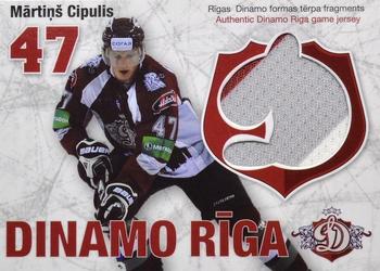 2009-10 Dinamo Riga - O! Karte Jerseys #MC Martins Cipulis Front