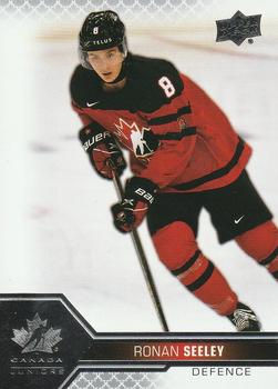 2022-23 Upper Deck Team Canada Juniors #19 Ronan Seeley Front