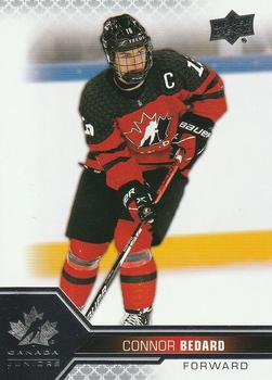 2022-23 Upper Deck Team Canada Juniors #23 Connor Bedard Front