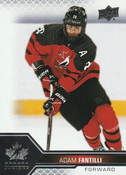 2022-23 Upper Deck Team Canada Juniors #27 Adam Fantilli Front