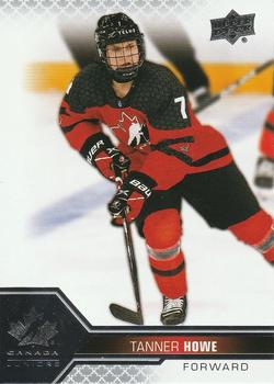 2022-23 Upper Deck Team Canada Juniors #42 Tanner Howe Front