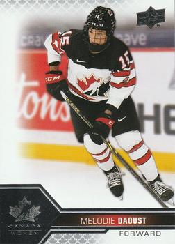 2022-23 Upper Deck Team Canada Juniors #48 Melodie Daoust Front