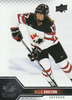 2022-23 Upper Deck Team Canada Juniors #49 Ella Shelton Front