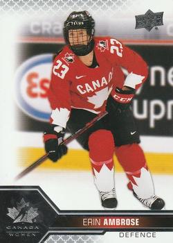 2022-23 Upper Deck Team Canada Juniors #53 Erin Ambrose Front