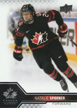 2022-23 Upper Deck Team Canada Juniors #54 Natalie Spooner Front
