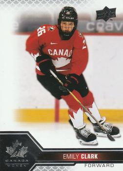 2022-23 Upper Deck Team Canada Juniors #56 Emily Clark Front