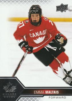 2022-23 Upper Deck Team Canada Juniors #57 Emma Maltais Front