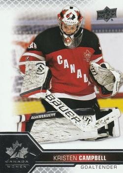 2022-23 Upper Deck Team Canada Juniors #65 Kristen Campbell Front