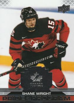 2022-23 Upper Deck Team Canada Juniors #74 Shane Wright Front