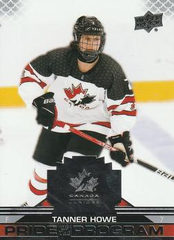 2022-23 Upper Deck Team Canada Juniors #84 Tanner Howe Front