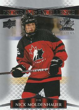 2022-23 Upper Deck Team Canada Juniors #121 Nick Moldenhauer Front