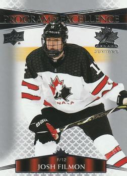 2022-23 Upper Deck Team Canada Juniors #126 Josh Filmon Front