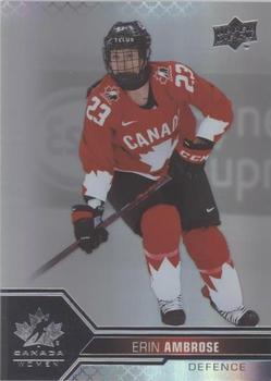 2022-23 Upper Deck Team Canada Juniors - Pillars of Light #53 Erin Ambrose Front