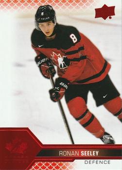 2022-23 Upper Deck Team Canada Juniors - Red #19 Ronan Seeley Front
