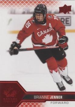 2022-23 Upper Deck Team Canada Juniors - Red #50 Brianne Jenner Front