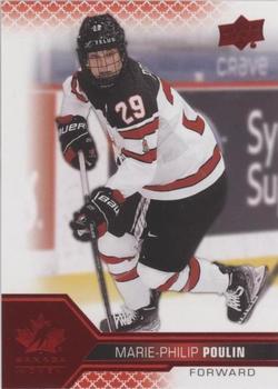 2022-23 Upper Deck Team Canada Juniors - Red #58 Marie-Philip Poulin Front