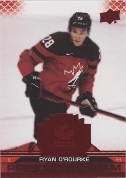 2022-23 Upper Deck Team Canada Juniors - Red #82 Ryan O'Rourke Front