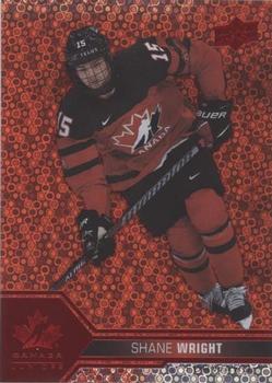 2022-23 Upper Deck Team Canada Juniors - Red Champagne #1 Shane Wright Front