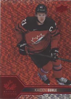 2022-23 Upper Deck Team Canada Juniors - Red Champagne #13 Kaiden Guhle Front