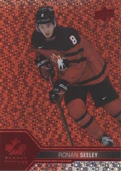 2022-23 Upper Deck Team Canada Juniors - Red Champagne #19 Ronan Seeley Front