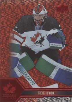 2022-23 Upper Deck Team Canada Juniors - Red Champagne #41 Reid Dyck Front