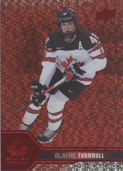 2022-23 Upper Deck Team Canada Juniors - Red Champagne #61 Blayre Turnbull Front