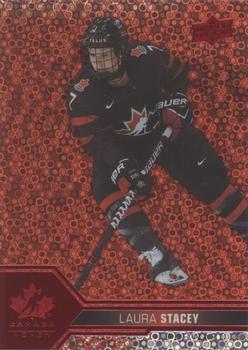 2022-23 Upper Deck Team Canada Juniors - Red Champagne #69 Laura Stacey Front