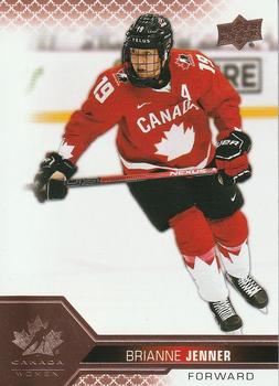 2022-23 Upper Deck Team Canada Juniors - Rose Gold #50 Brianne Jenner Front