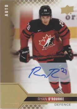 2022-23 Upper Deck Team Canada Juniors - Signatures #15 Ryan O'Rourke Front