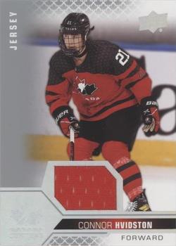 2022-23 Upper Deck Team Canada Juniors - Jersey #28 Connor Hvidston Front