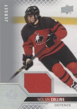 2022-23 Upper Deck Team Canada Juniors - Jersey #31 Nolan Collins Front