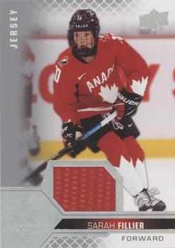 2022-23 Upper Deck Team Canada Juniors - Jersey #45 Sarah Fillier Front