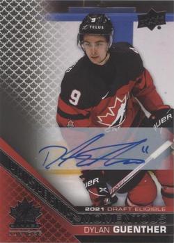 2022-23 Upper Deck Team Canada Juniors - Prospectus Momentous Autographs #PM-40 Dylan Guenther Front