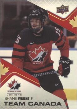 2022-23 Upper Deck Team Canada Juniors - Team Canada Acetates #CA-12 Shane Wright Front