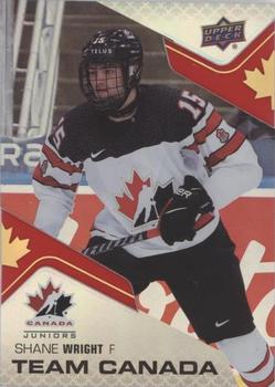 2022-23 Upper Deck Team Canada Juniors - Team Canada Acetates #CA-18 Shane Wright Front
